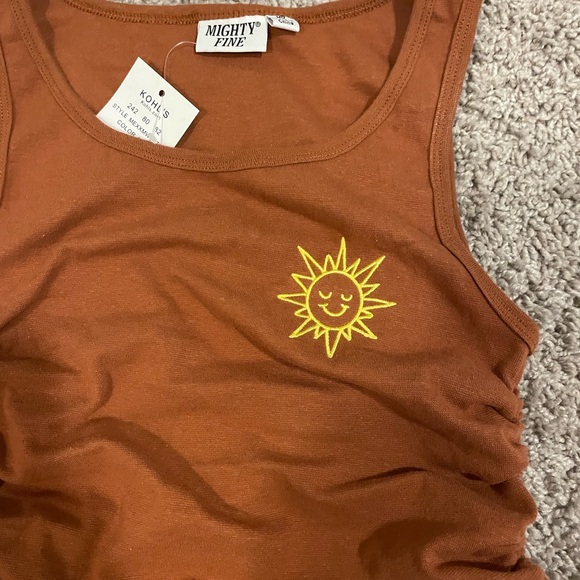 NWT Mighty Fine Cropped Tank - Picture 4 of 4